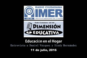 Dimensión educativa 27 - 11 de julio 2016