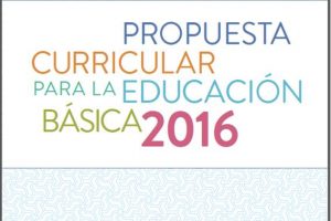 Propuesta curricular 2016