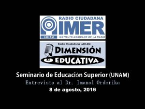 Dimensión educativa 31 - 8 de agosto 2016