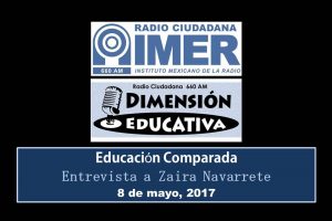 Dimensión educativa 65 - 8 mayo 2017