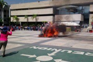 Protesta normalistas Chiapas